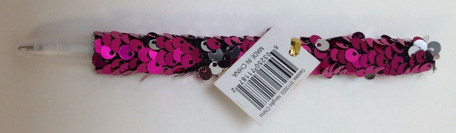 Sequin Ballpoint Pens Pink, Purple, Green, Gold, Lot of 12 Pens Free Shipping