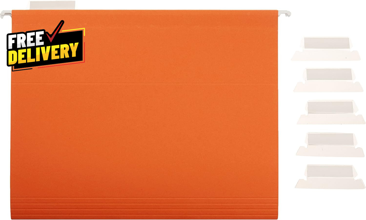 Hanging Organizer File Folder Letter Size Assorted Colors (Pack of 25)