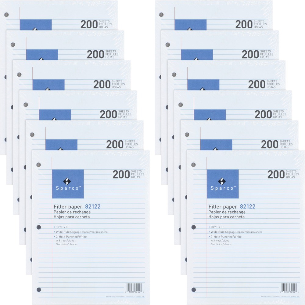 Sparco Refill Writing Sheet 82122BD Sparco 82122BD 20035255821227