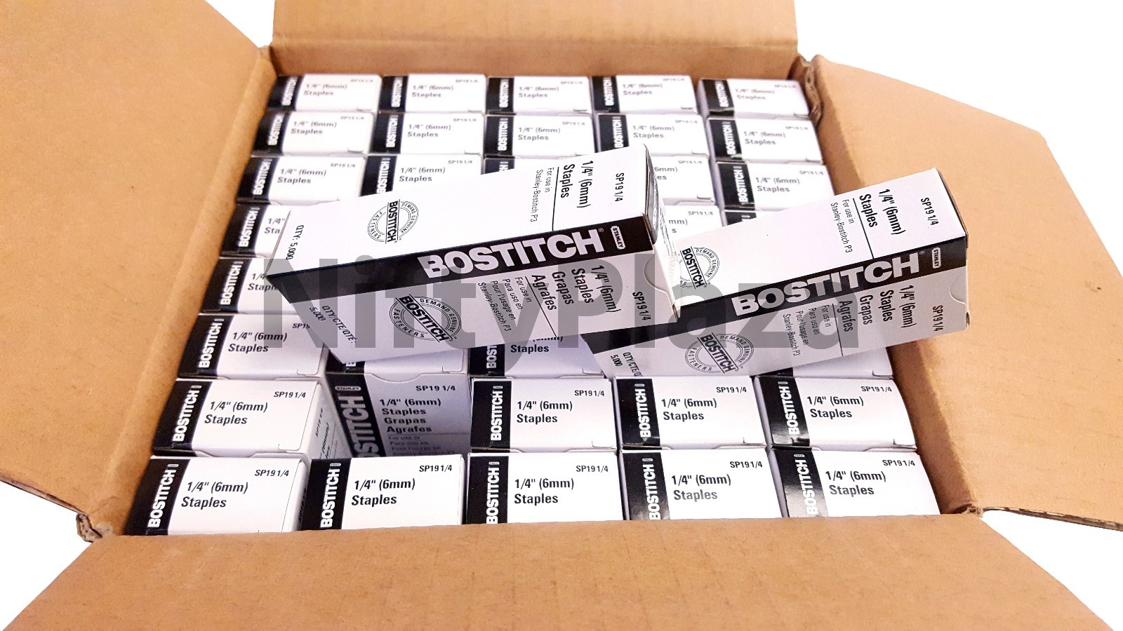 2 Boxes of Stanley Bostitch P3 Staples SP19 1/4″ Premium – FAST FREE SHIPPING