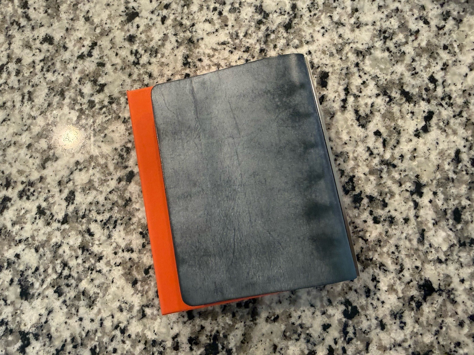 Plotter Mini 6 Leather Binder Planner – Shiranami Blue