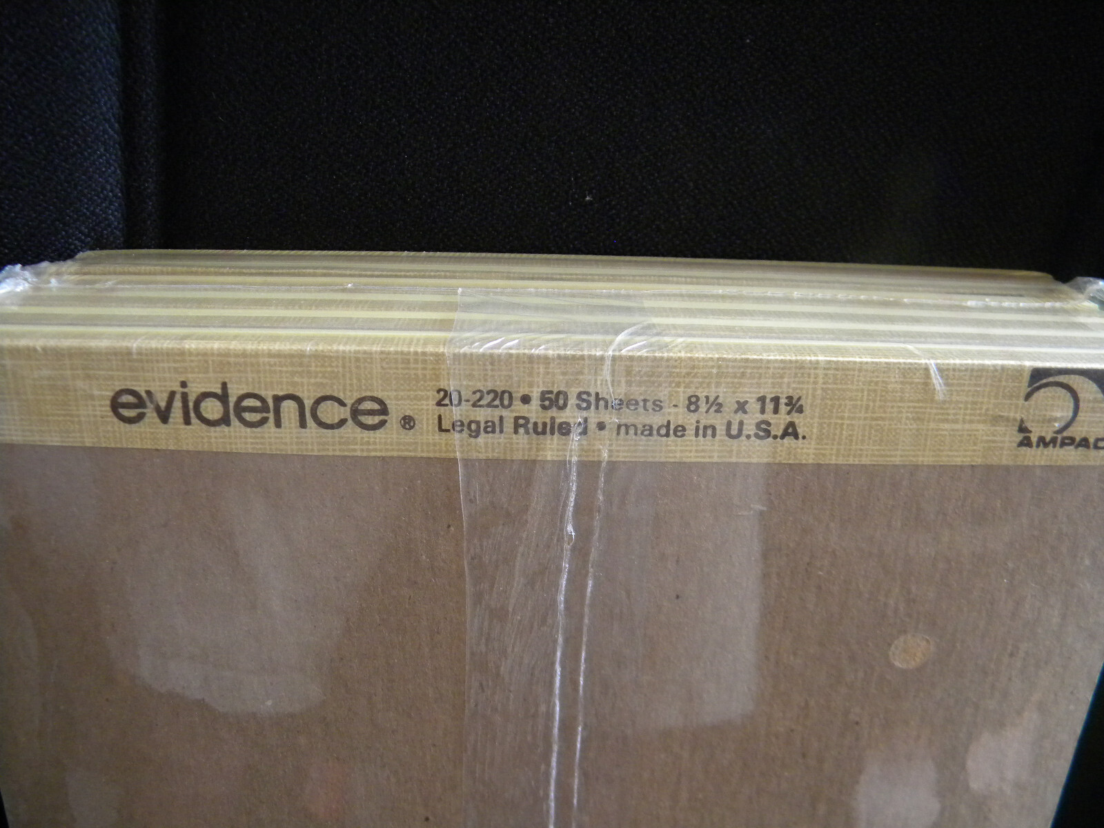 Ampad 20-220 OLD #964-L Legal Pads 8 1/2 x 11 3/4 Canary 50ea-600 Sheets 12 Pads