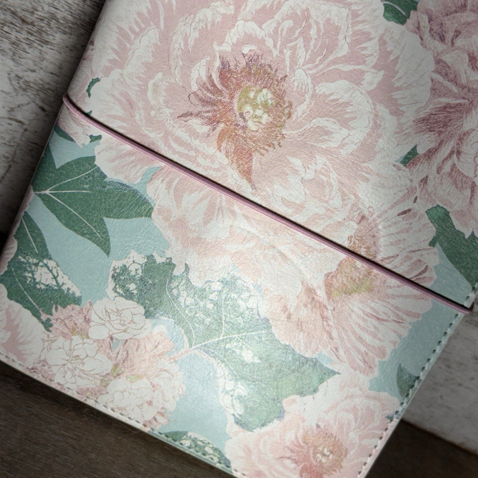 Unbranded Assorted Florals, Cactus Inside Journal Cover Pink, Green 6 1/2″x8″