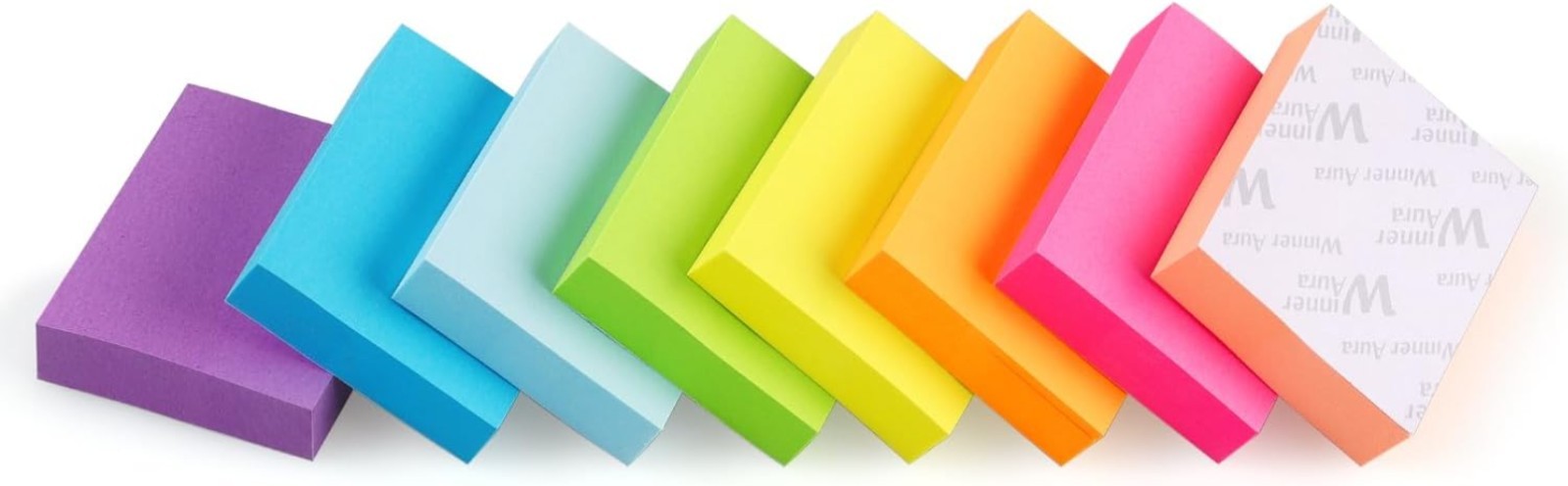 Colorful Self-Stick Sticky Notes – 1.5×2 inches, Eco-Friendly 800 Sheets