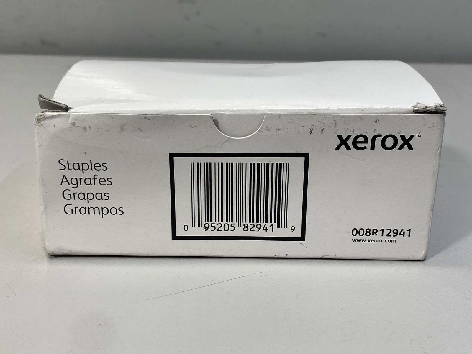 Xerox 008R12941 Finisher Staples, 5,000 Staples/Cartridge, 3 Cartridges/Box