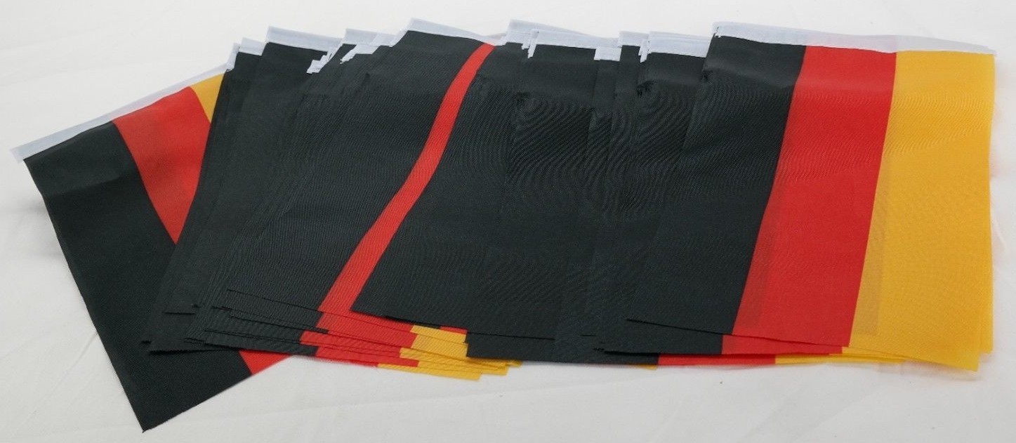 Pack of 48 Germany String Flags 8″ x 5.5″ TF