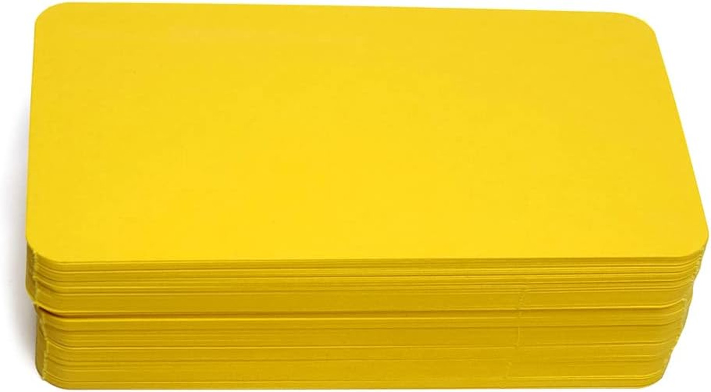 3.5×2 rounded corner index cards180gsm Thick Cardstock, Blank Colored Flash Card