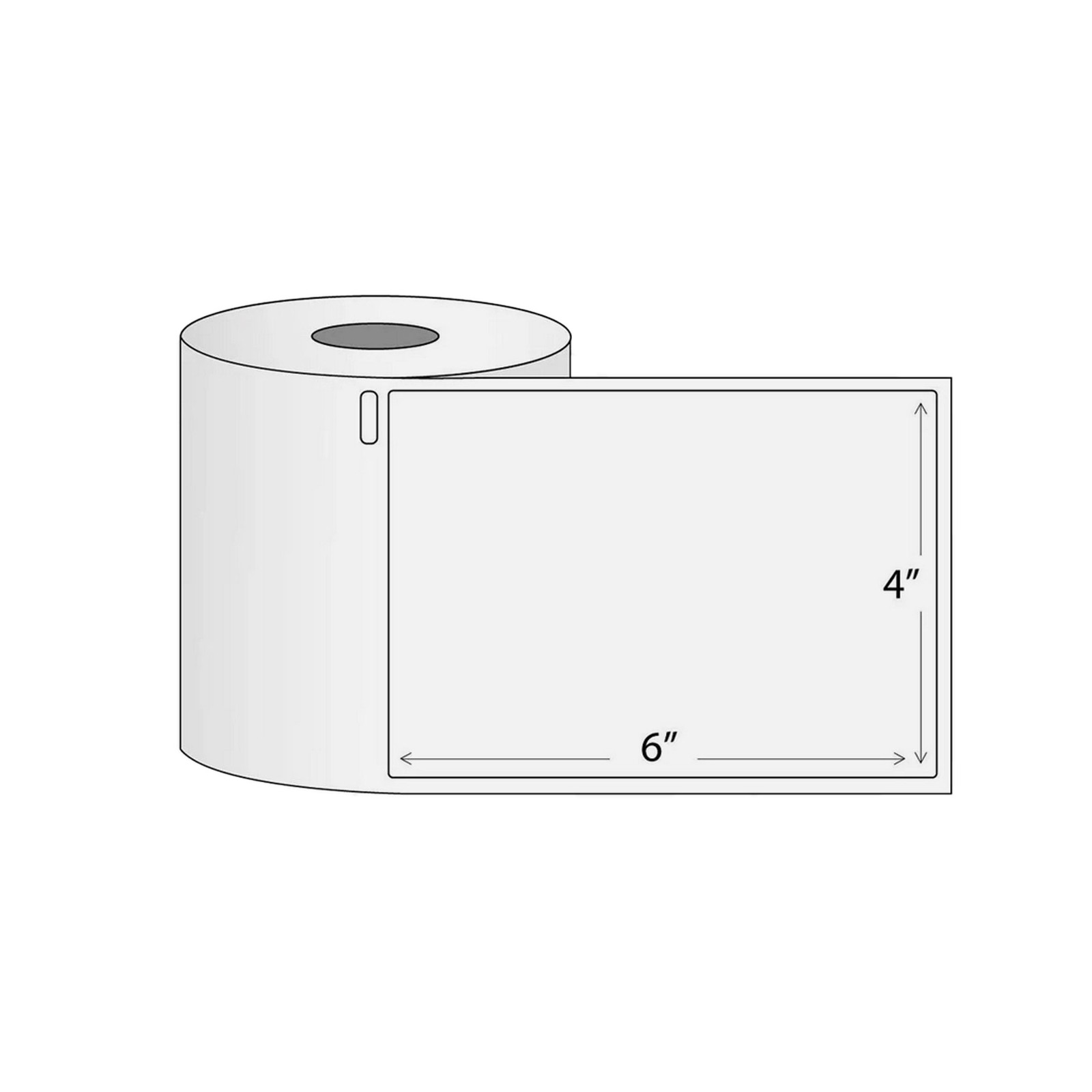 2-10 Rolls 4×6 Direct Thermal Shipping Labels Compatible with DYMO 4XL 1744907