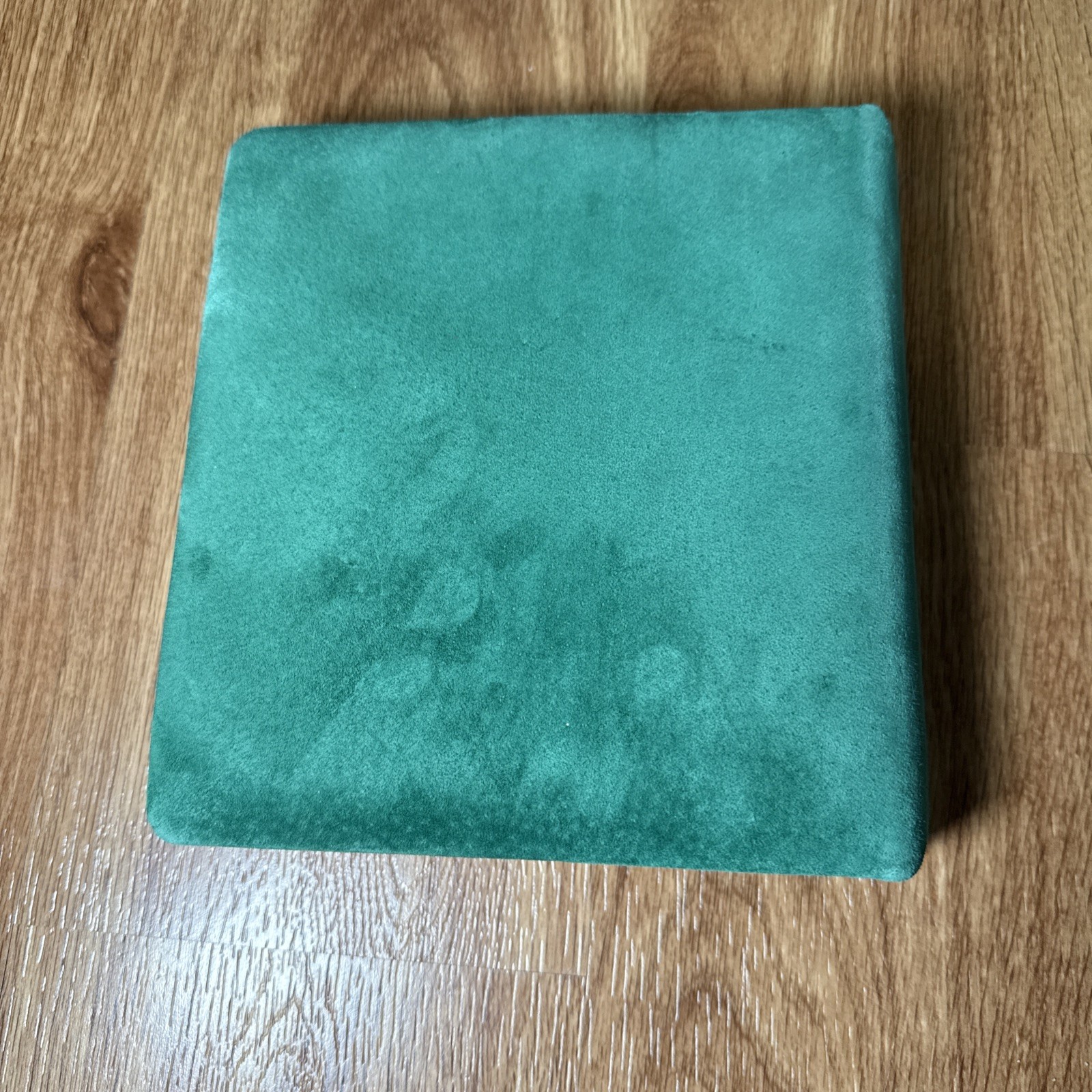 Vintage Paddy Gordon Tapestry Address Book Green Padded Deer Fabric Binder