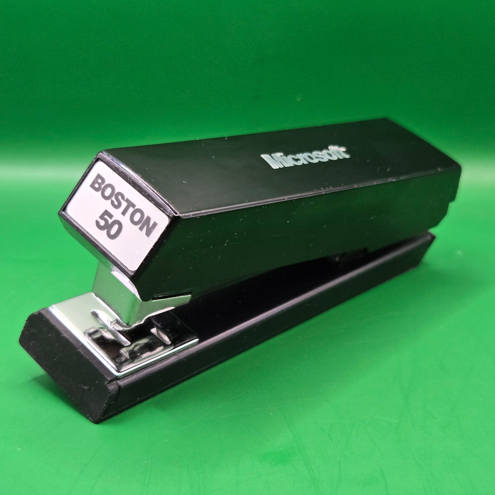 Microsoft Employee Vintage Boston Stapler Hunt Manufacturing Boston 50 Black
