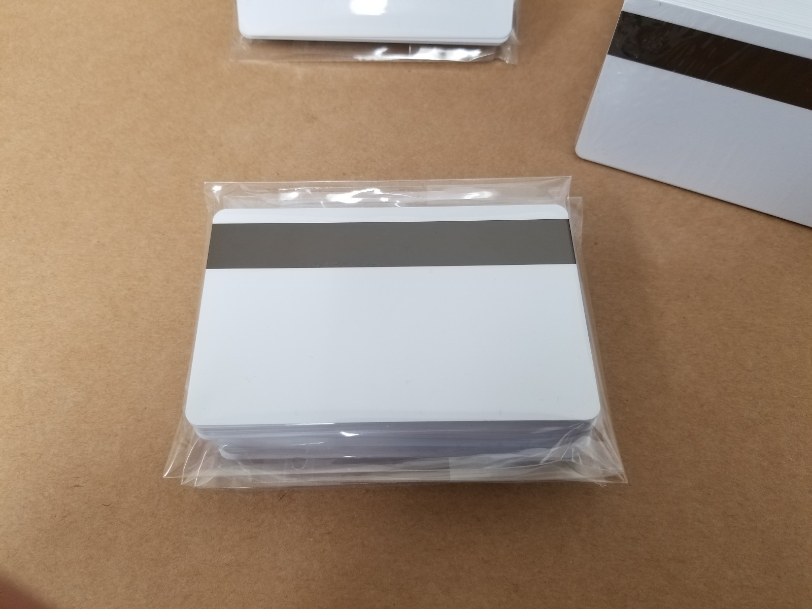 50 White LoCo Mag PVC Cards, CR80 .30 mil, 3 Track Magnetic Stripe USA Shipping