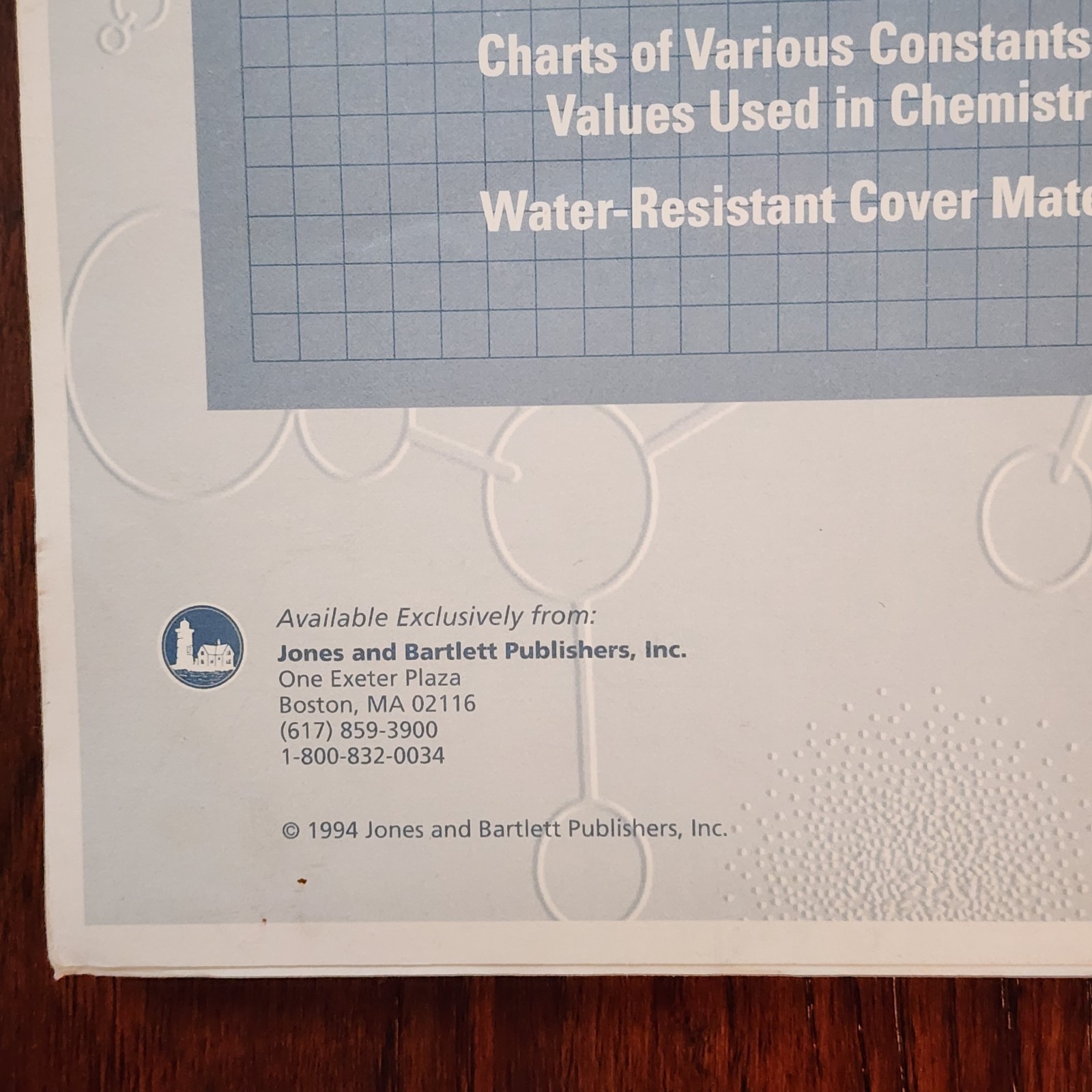Vintage 1994 JONES BARTLETT Laboratory Research Notebook 100 Duplicate Sets