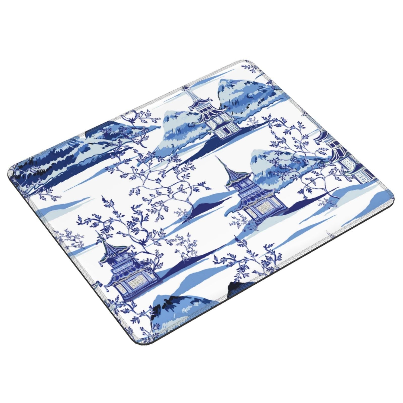 08 Blue and White 8.3 x 10.3 in, 08 And chinoiserie