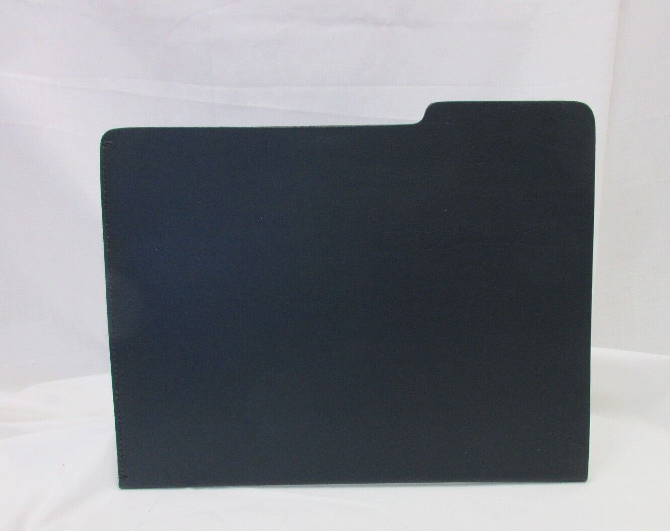 File Folder Leather by Graphic Image Made in America Navy w Tan