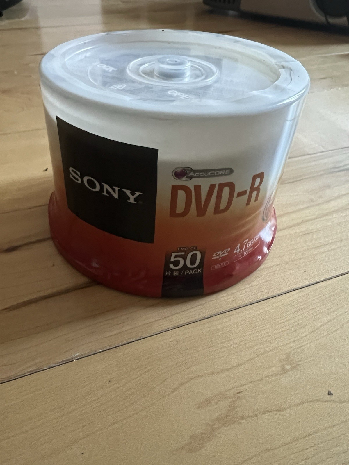 20 PCS ORIGINAL SONY DVD-R, S/S, 4.7GB, 16X,MADE IN JAPAN,50DMR47SP