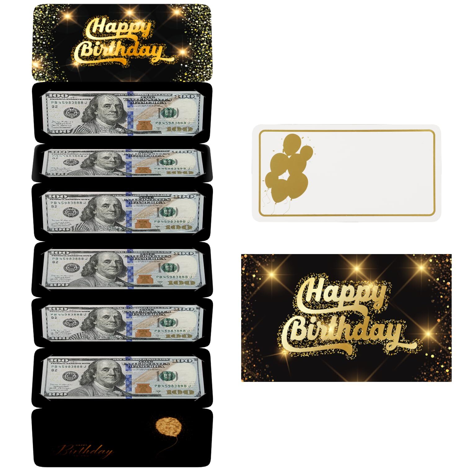 Money Holder for Cash Gift Birthday Surprise Money Envelopes for Cash Gifts H…