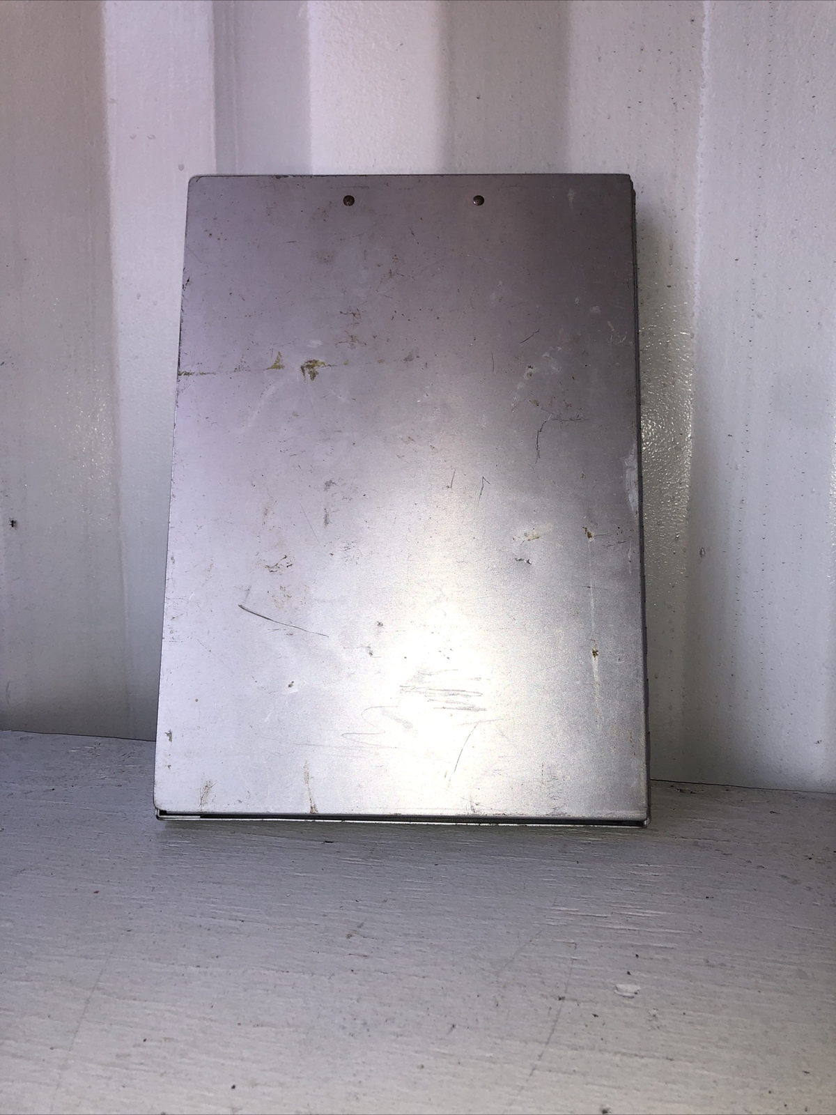 Zoro Select 10507 5-2/3″ X 9-1/2″ Storage Clipboard 3/8″, Silver