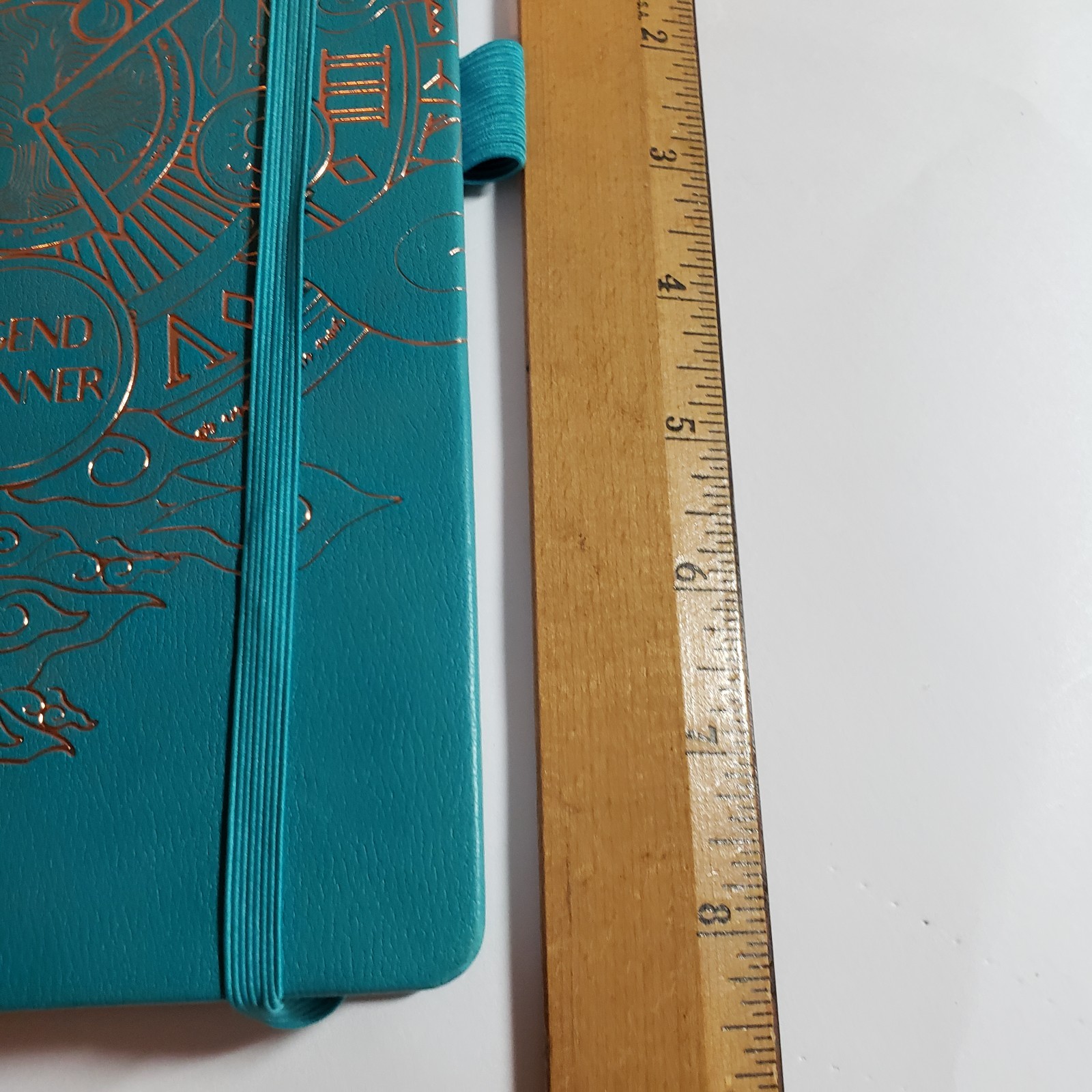 Legend Planner Weekly Monthly Notebook Journal Stickers Goals Teal Aquamarine