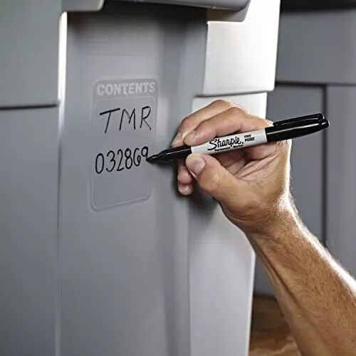 NEW 36 Count Sharpie Black Fine Point Permanent Markers – FAST FREE SHIPPING