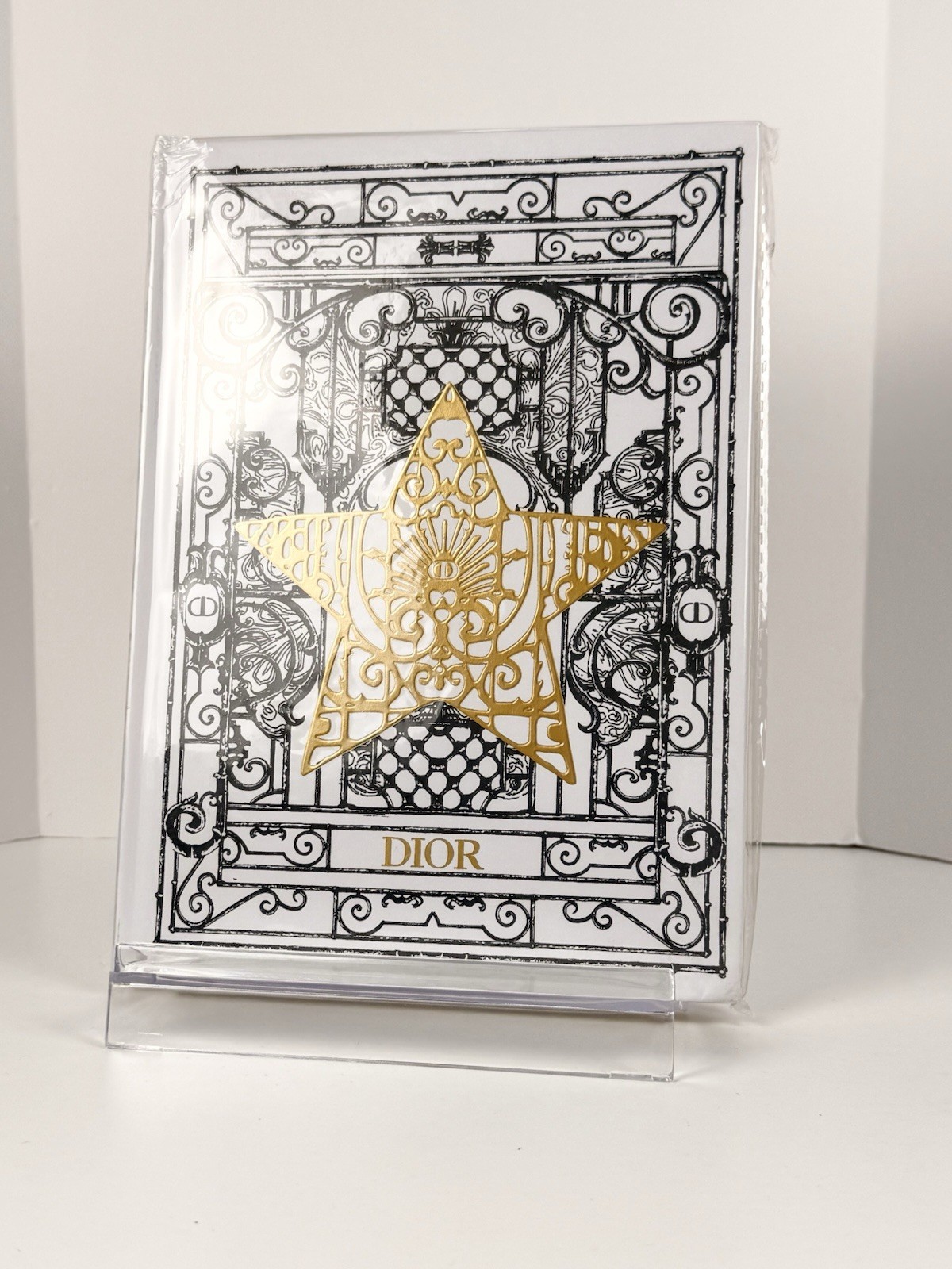 Christian Dior Novelty Notebook Blue Gold Limited Coffee Table Book NEW GWP