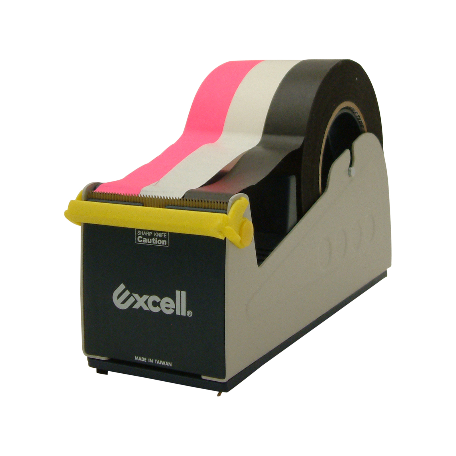 Excell EX-17 Steel Desk Top Tape Dispenser: 3 in width **padded foam bottom