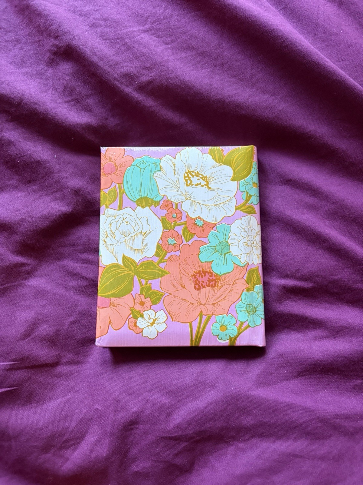 Vtg Address Book Days To Remember Flower Power 60s 70s 80s American Greetings