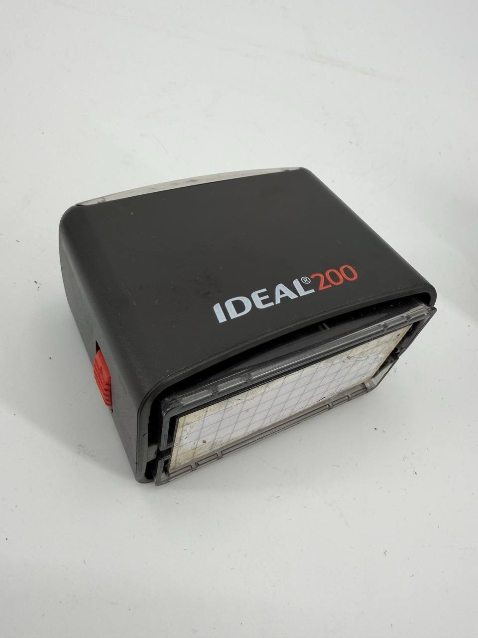 Lot of 4 Self Inking Rubber Stamps IDEAL 200 ECO Date Stamp Office Business