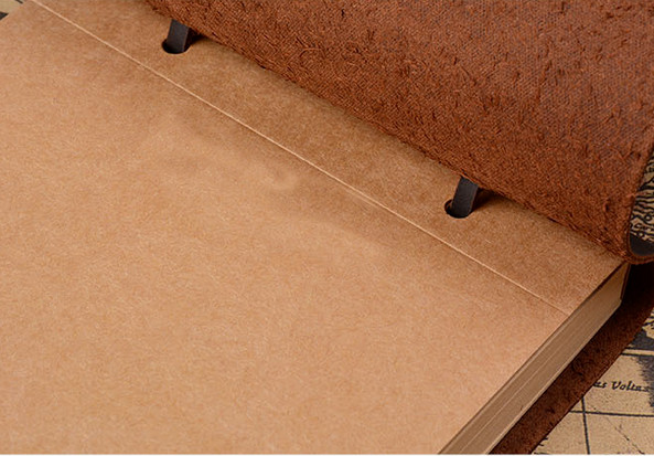 Writing notes Notebook sketchbook Diary Notepad handmade leather coffee Q278