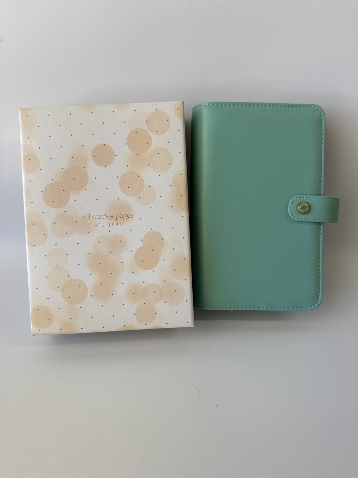 Webster Pages A5 Planner 6 Ring Binder Teal