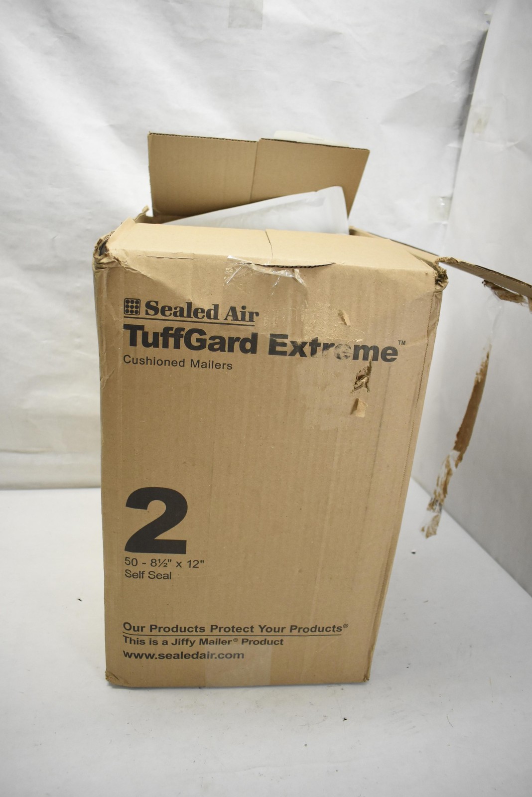 Sealed Air TuffGard Extreme Cushioned Mailers #2 8.5×12 Self-Seal 50ct