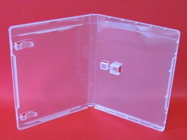 100 PCS NEW 14mm Super Clear Top Quality USB Case w/Sleeve & Booklet Clips, BJ01