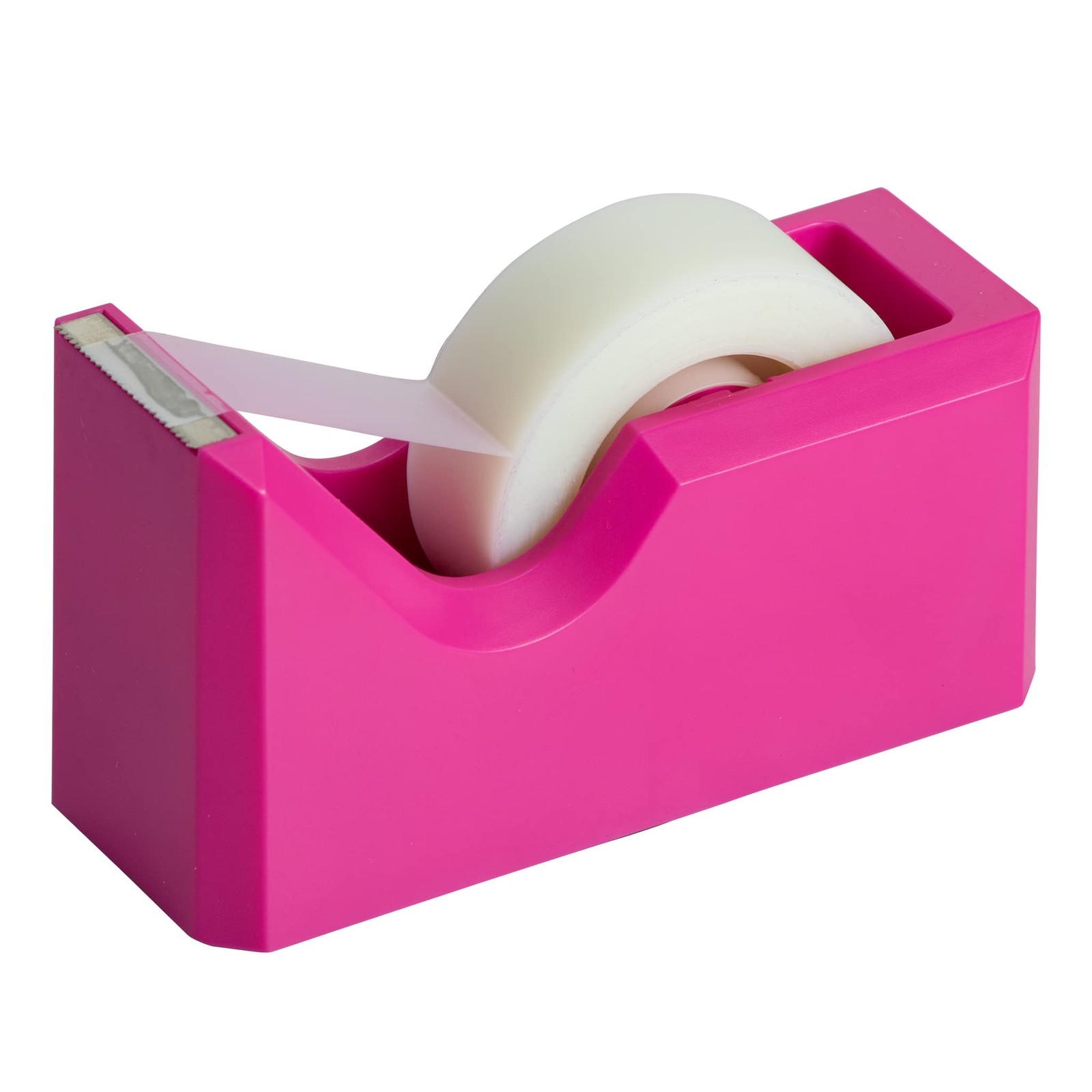 Office & Desk Sets – 1 Stapler & 1 Tape Dispenser – Fuchsia – 2/Pack