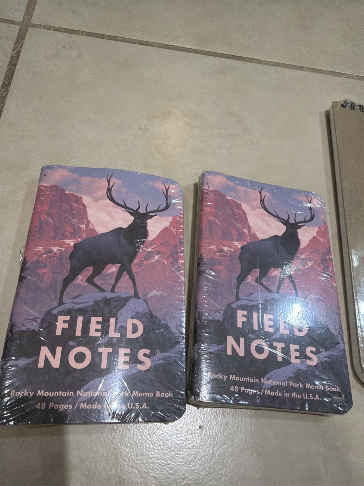 Field Note Steno Pad, Pages – 6″ x 9″ & 9 ea-Rocky Mountain 48 pg Memo Books