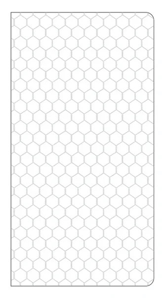 Doodlebug Buffalo Check Daily Doodles Travel Planner Black White Insert Pockets