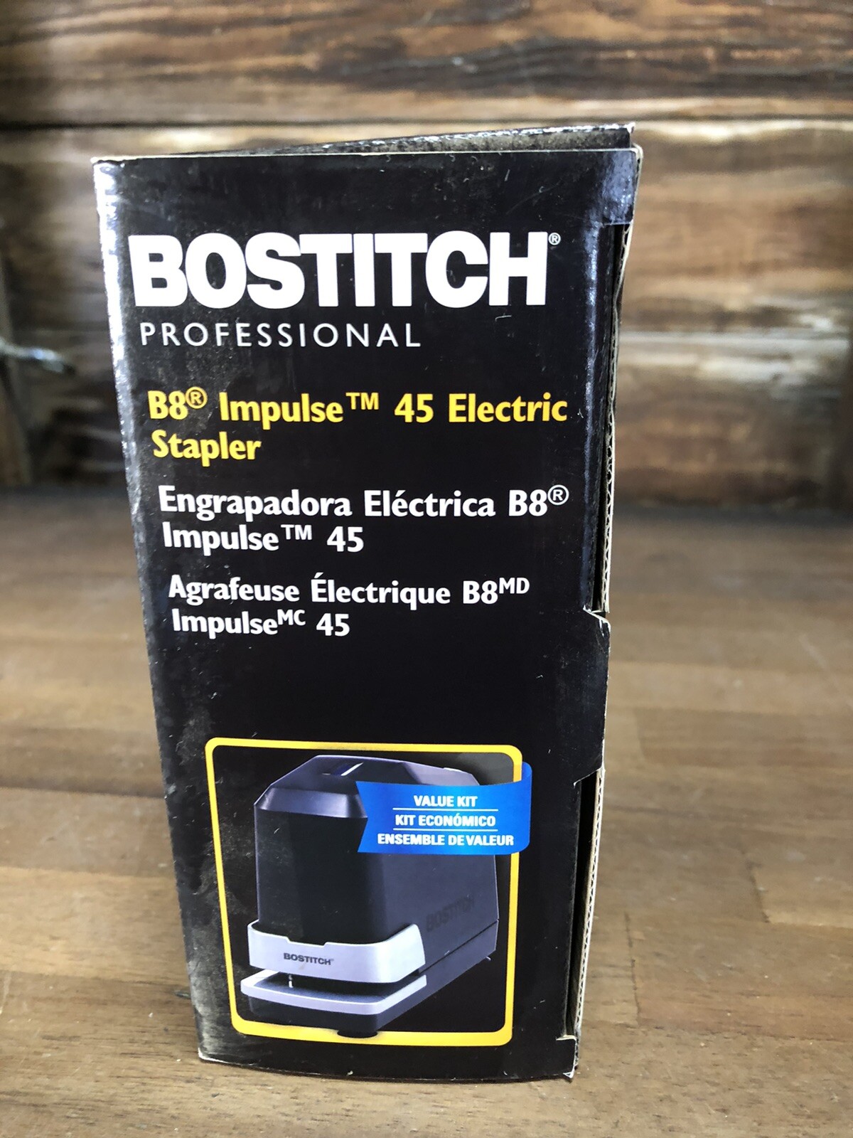 Bostitch B8 Impulse 45 Sheet Electric Stapler and Staples – Black