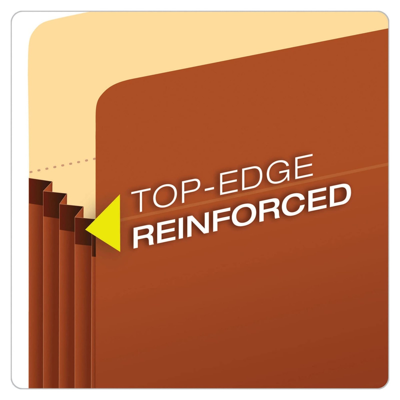 Expanding File Pockets, Letter Size, 5.25″ Expansion, Reinforced with DuPont™…