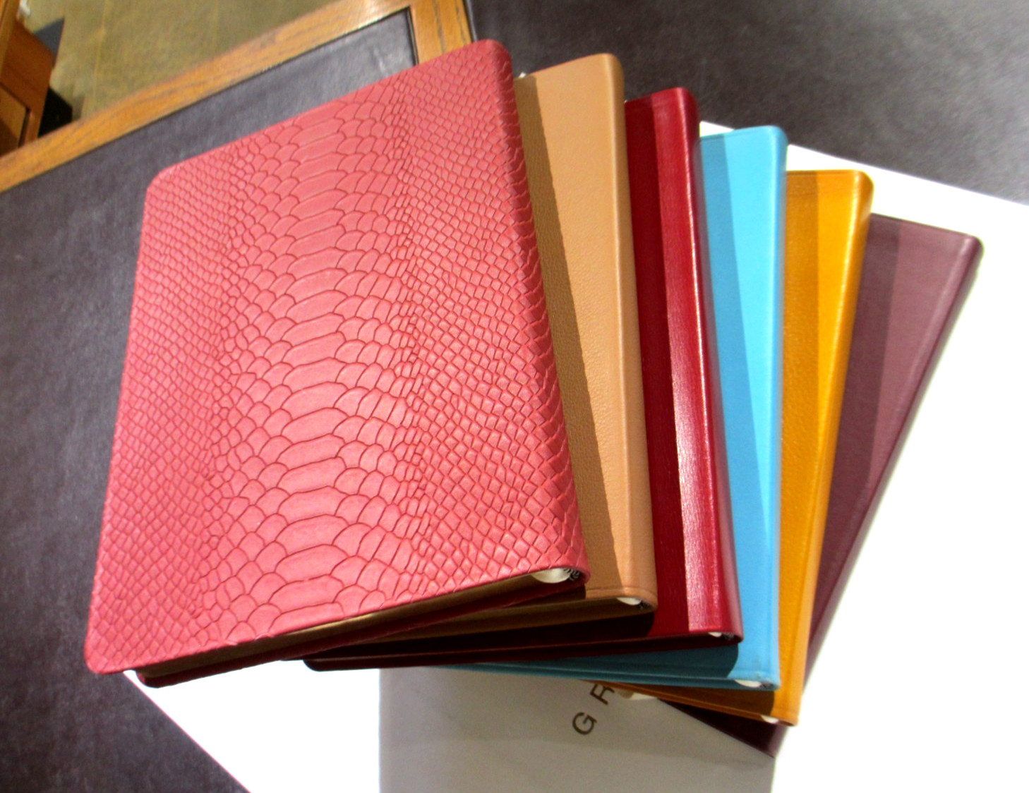 Graphic Image 9″ Journal Notebook Leather Soft Cover 224 UNLINED Pages BLUE