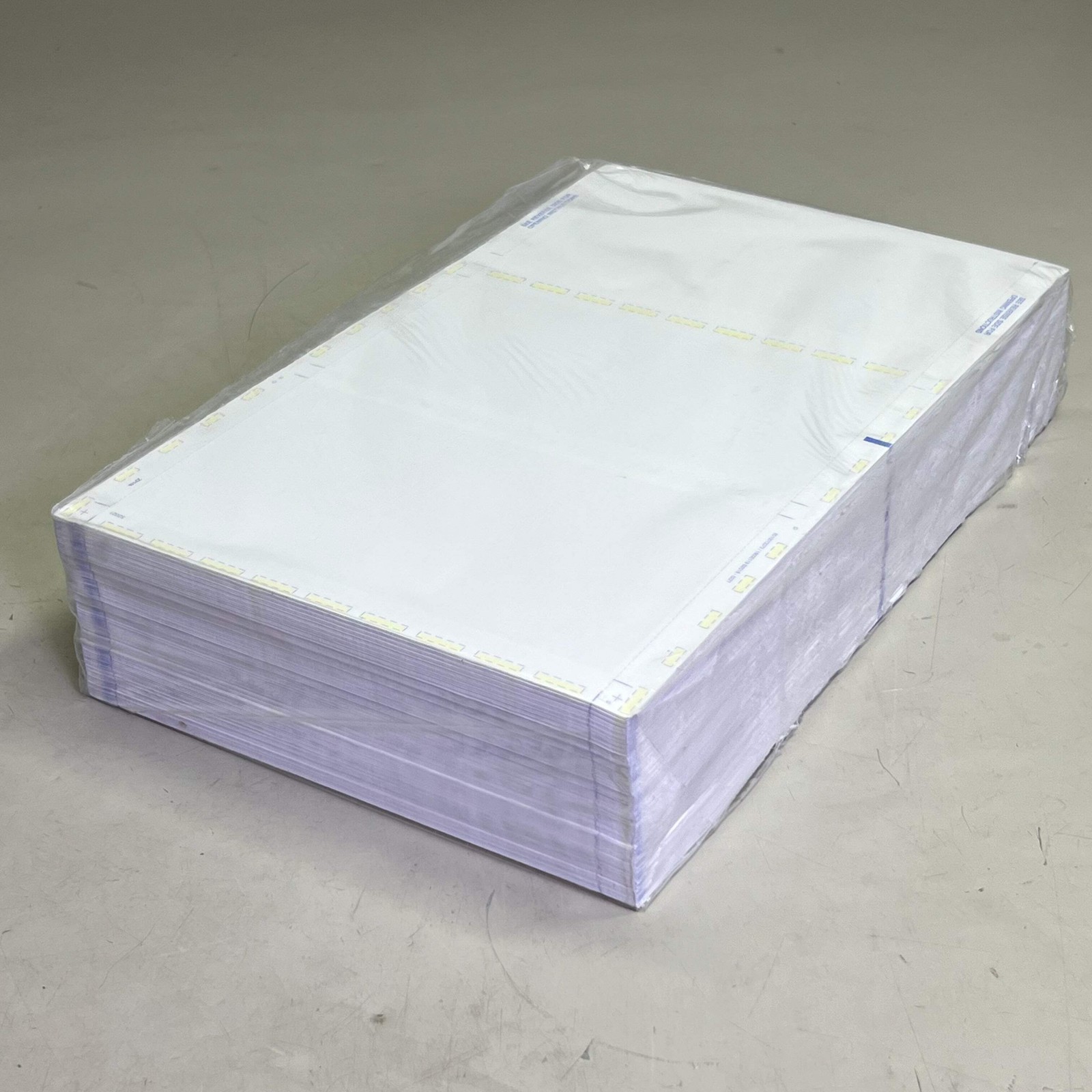 Check Paper (2000 Sheets) Sz 8.5″ W x 14″ L, White
