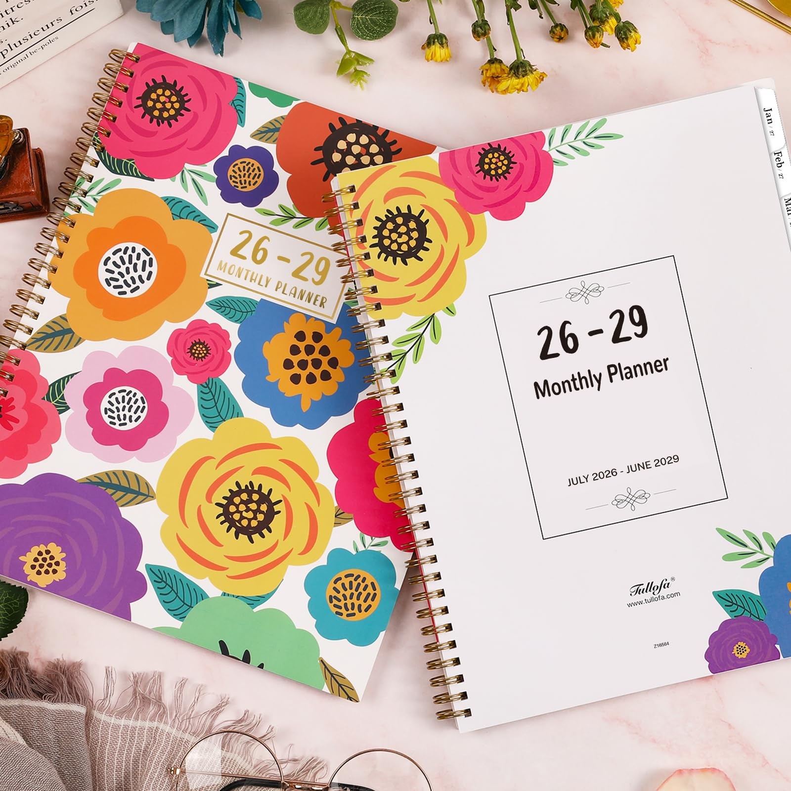 2026-2029 Monthly Planner – 3 Year Monthly Planner 2026-2029, Jul.2026 – Jun….