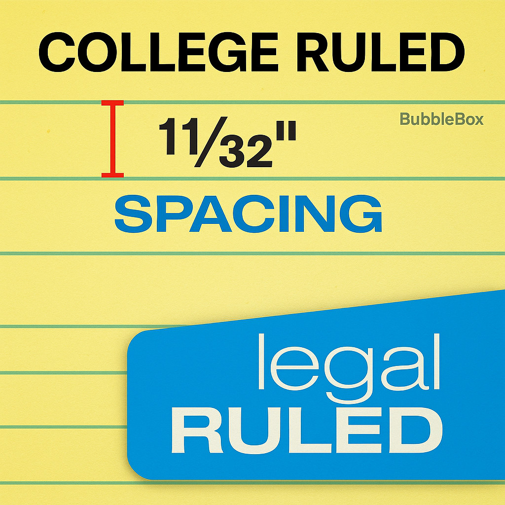 TOPS Legal Pads 8.5×11.75 Canary Legal Ruled 100 Sheet 18-Pack BubbleBox