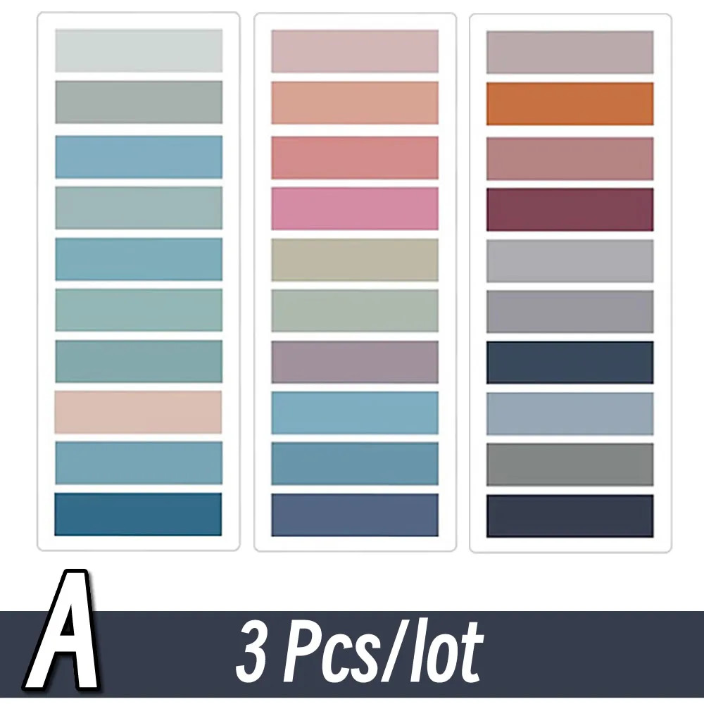 Sticky Notes Self Stick Memo Pads Assorted Colors for Office School 12 Pads