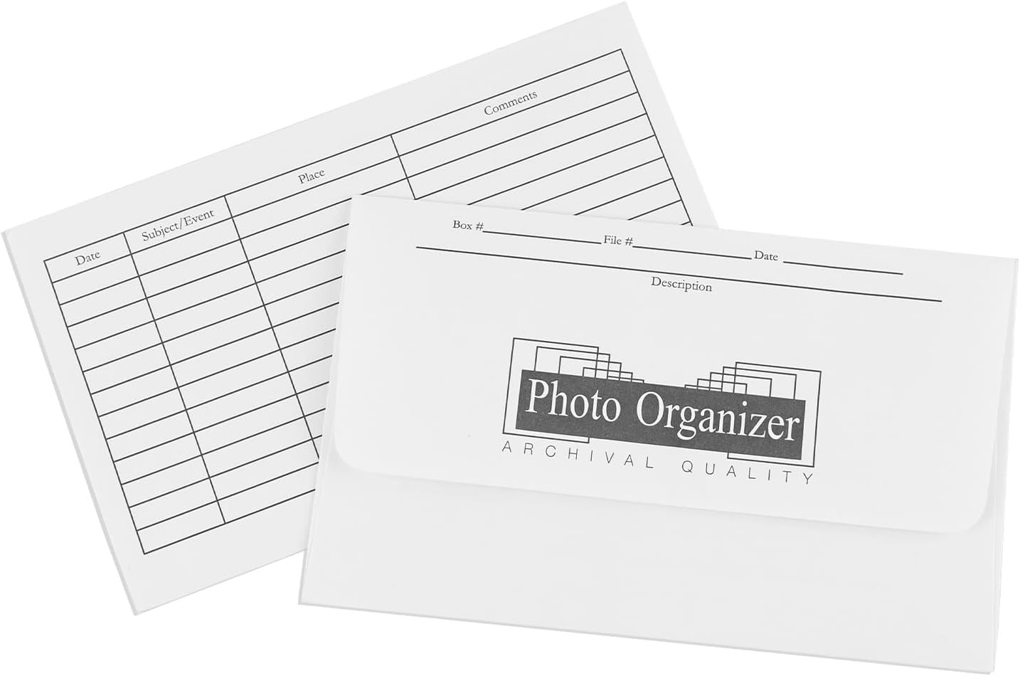Photo File Envelopes 4X6 Inch 25/Pk