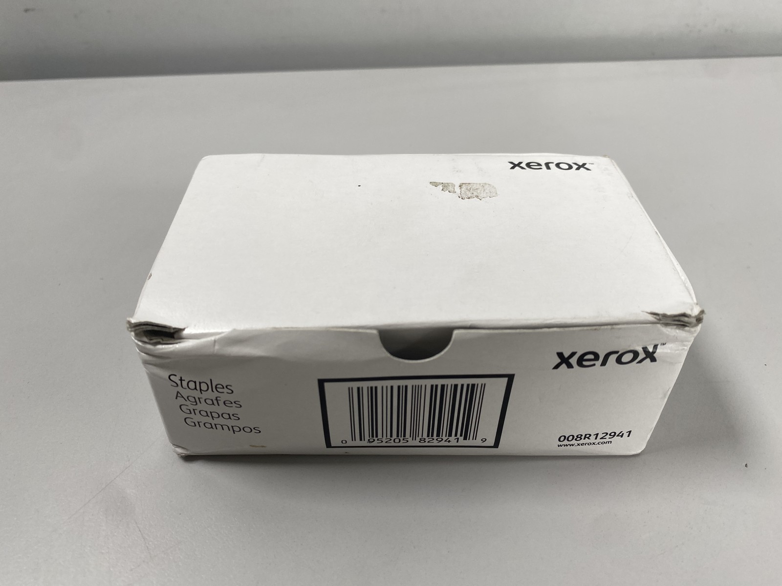 Xerox 008R12941 Finisher Staples, 5,000 Staples/Cartridge, 3 Cartridges/Box