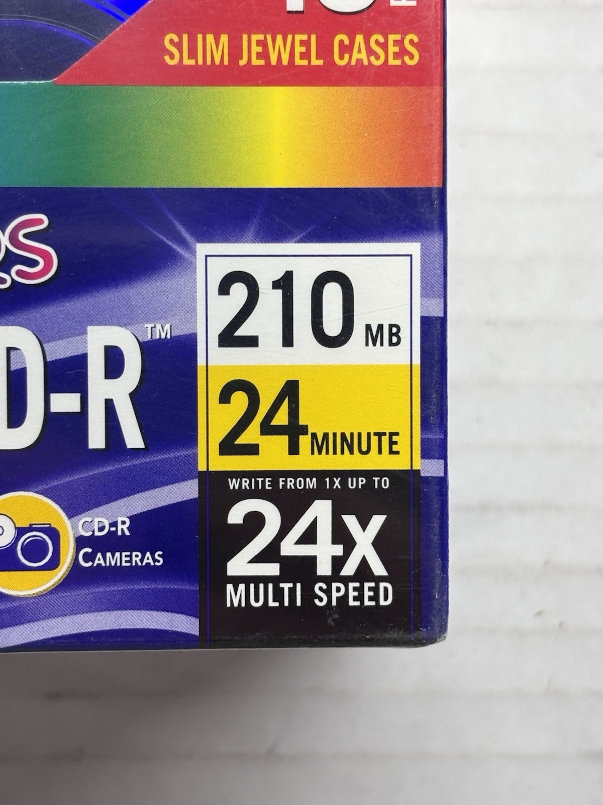 2 sealed Memorex Pocket CD-RW 24x 210 MB 24-min Blank Mini Discs 10 Pack. BONUS
