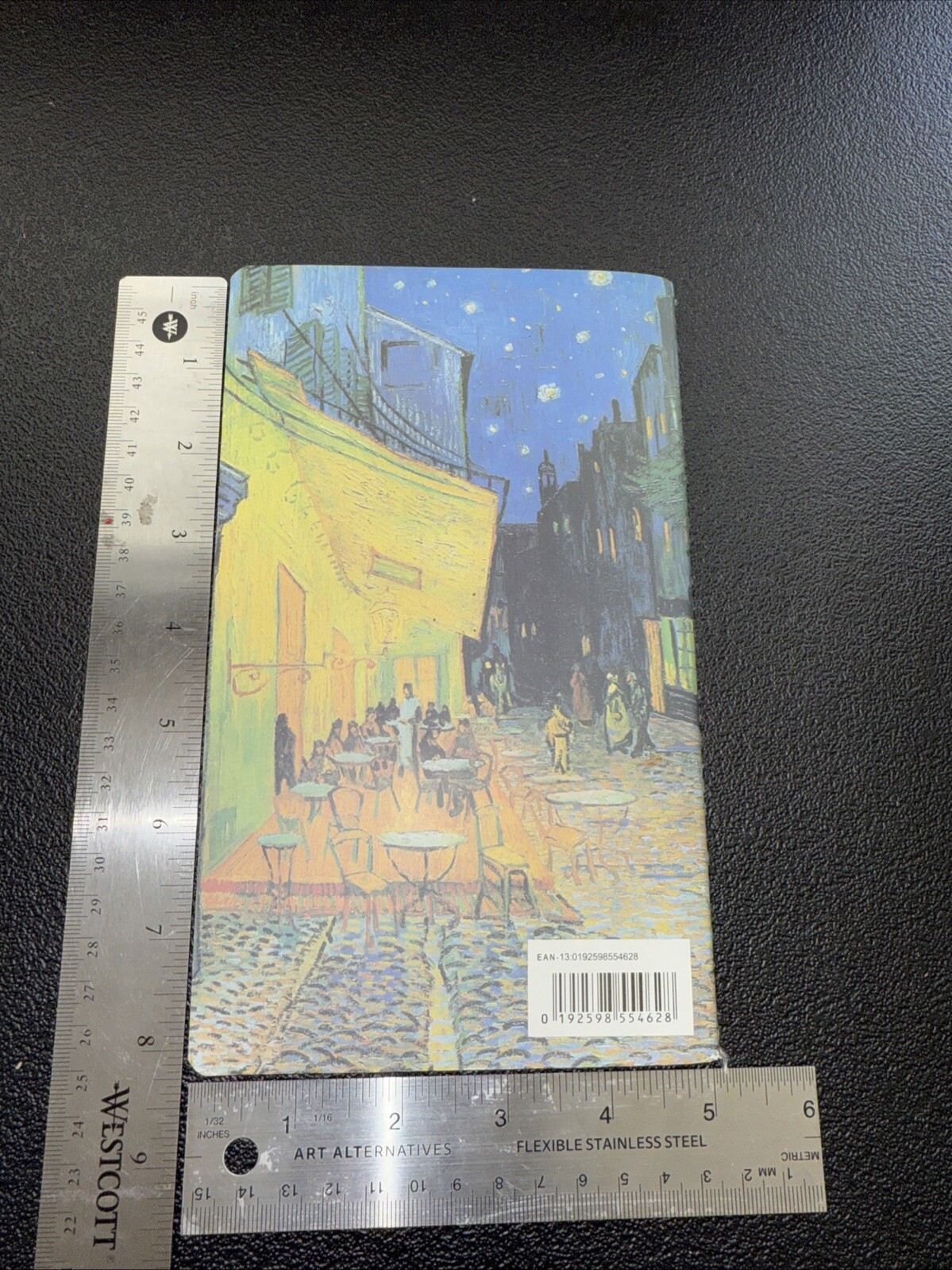 Journal Van Gogh Soft Cover Notebook Lined 50 Dbl Sided Pages Sewn Binding