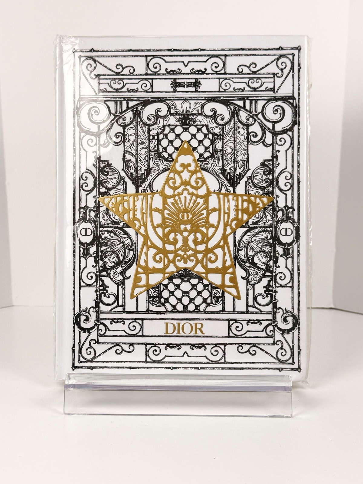 Christian Dior Novelty Notebook Blue Gold Limited Coffee Table Book NEW GWP