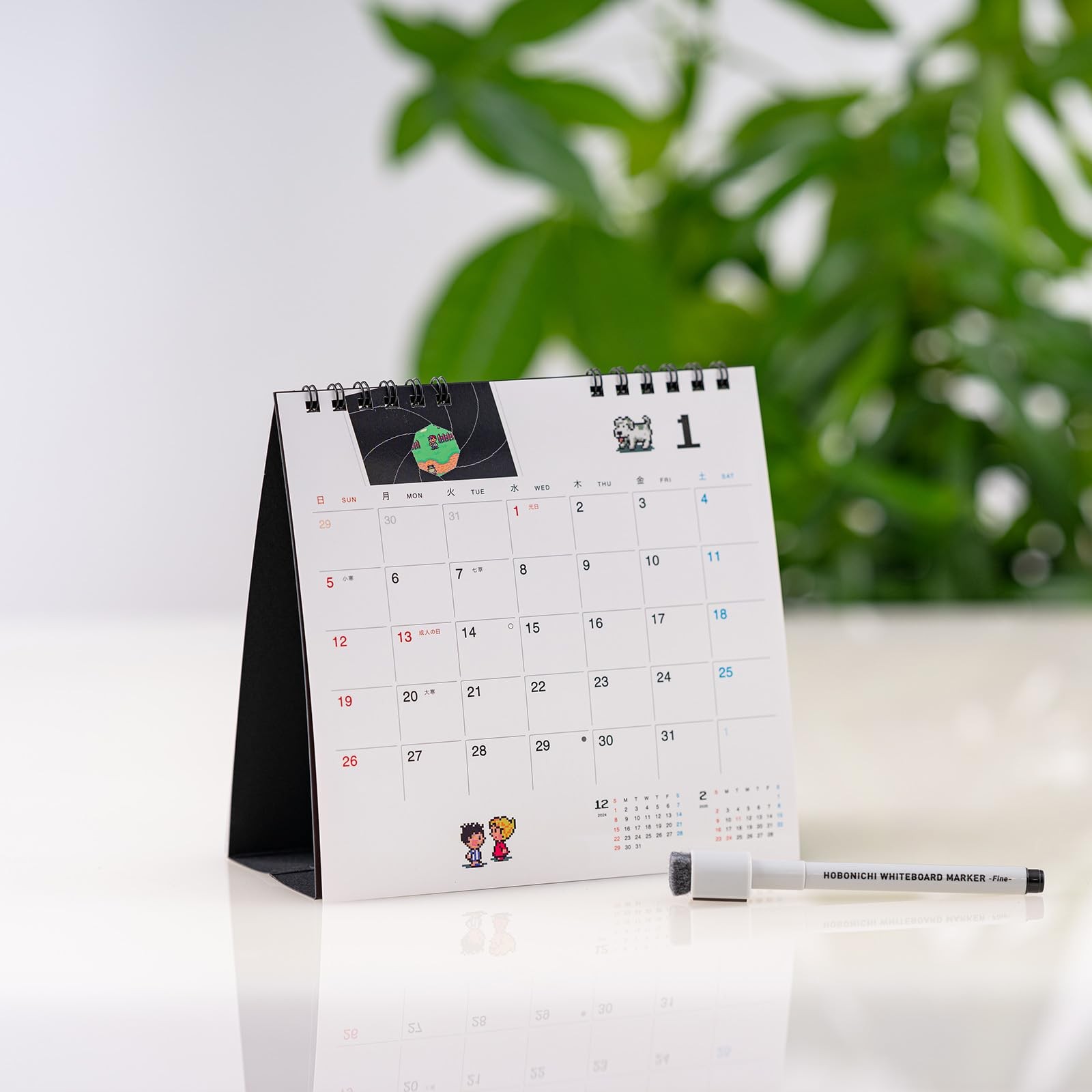Hobonichi Whiteboard Calendar 2025 (MOTHER) Desktop