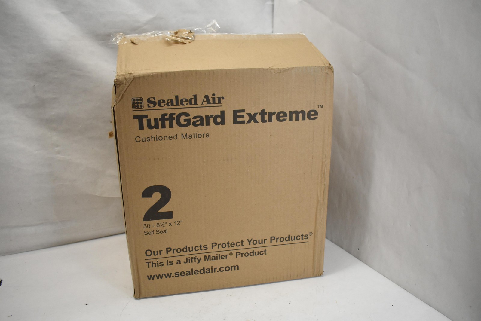 Sealed Air TuffGard Extreme Cushioned Mailers #2 8.5×12 Self-Seal 50ct