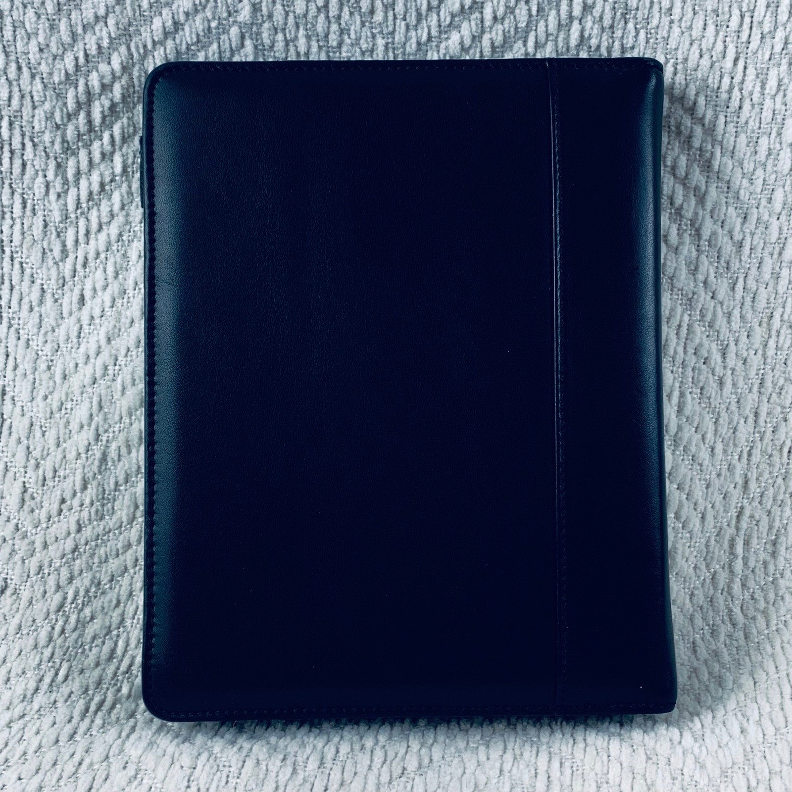 Collins Personal Organizer Unisex Black Leather 0582.18 Zippered 6-Ring Planner