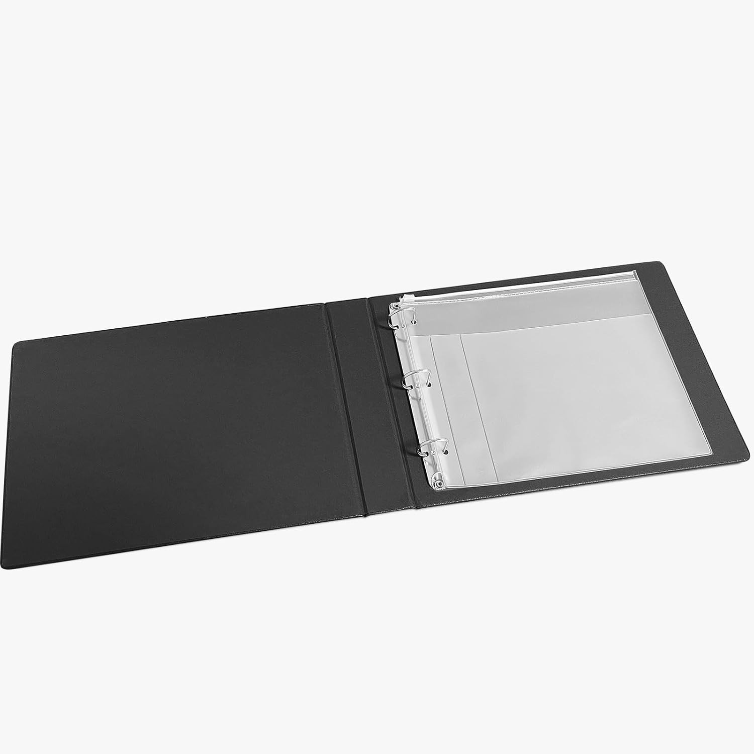 3 Rings Check Binder for End-Stub Deskbook Checks, 3 on a Page, Fit 3 & 9 Holes